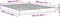 vidaXL - Bedframe - massief - grenenhout - 160x200 - cm