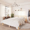 vidaXL - Bedframe - massief - grenenhout - 160x200 - cm