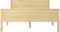 vidaXL - Bedframe - massief - grenenhout - 160x200 - cm