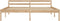 vidaXL - Bedframe - massief - grenenhout - 160x200 - cm