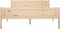 vidaXL - Bedframe - massief - grenenhout - 160x200 - cm