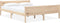 vidaXL - Bedframe - massief - grenenhout - 160x200 - cm
