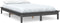 vidaXL - Bedframe - massief - grenenhout - 180x200 - cm - grijs