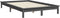 vidaXL - Bedframe - massief - grenenhout - 180x200 - cm - grijs
