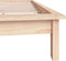 vidaXL - Bedframe - massief - grenenhout - 180x200 - cm