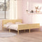 vidaXL - Bedframe - massief - grenenhout - 180x200 - cm