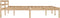 vidaXL - Bedframe - massief - grenenhout - 180x200 - cm