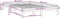 vidaXL - Bedframe - massief - grenenhout - 180x200 - cm