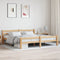 vidaXL - Bedframe - massief - grenenhout - 180x200 - cm