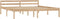 vidaXL - Bedframe - massief - grenenhout - 180x200 - cm