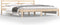 vidaXL - Bedframe - massief - grenenhout - 180x200 - cm
