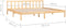 vidaXL - Bedframe - massief - grenenhout - 180x200 - cm