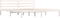 vidaXL - Bedframe - massief - grenenhout - 180x200 - cm - wit
