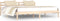 vidaXL - Bedframe - massief - grenenhout - 200x200 - cm