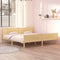 vidaXL - Bedframe - massief - grenenhout - 200x200 - cm