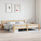 vidaXL - Bedframe - massief - grenenhout - 200x200 - cm