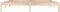 vidaXL - Bedframe - massief - grenenhout - 200x200 - cm