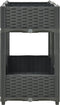vidaXL - Bedframe - massief - grenenhout - 200x200 - cm