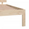 vidaXL - Bedframe - massief - grenenhout - 200x200 - cm