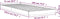 vidaXL - Bedframe - massief - grenenhout - 75x190 - cm