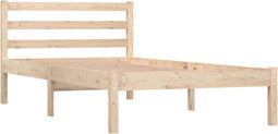 vidaXL - Bedframe - massief - grenenhout - 90x190 - cm