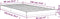vidaXL - Bedframe - massief - grenenhout - 90x190 - cm