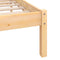 vidaXL - Bedframe - massief - grenenhout - 90x190 - cm