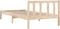 vidaXL - Bedframe - massief - grenenhout - 90x190 - cm