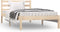 vidaXL - Bedframe - massief - grenenhout - 90x190 - cm