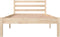 vidaXL - Bedframe - massief - grenenhout - 90x190 - cm