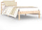 vidaXL - Bedframe - massief - grenenhout - 90x200 - cm