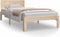 vidaXL - Bedframe - massief - grenenhout - 90x200 - cm