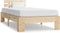 vidaXL - Bedframe - massief - grenenhout - 90x200 - cm