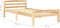 vidaXL - Bedframe - massief - grenenhout - 90x200 - cm