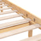 vidaXL - Bedframe - massief - grenenhout - 90x200 - cm