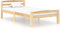 vidaXL - Bedframe - massief - grenenhout - 90x200 - cm