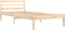 vidaXL - Bedframe - massief - grenenhout - 90x200 - cm