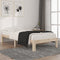 vidaXL - Bedframe - massief - grenenhout - 90x200 - cm