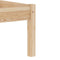 vidaXL - Bedframe - massief - grenenhout - 90x200 - cm