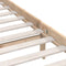 vidaXL - Bedframe - massief - grenenhout - 90x200 - cm
