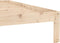 vidaXL - Bedframe - massief - grenenhout - 90x200 - cm