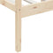 vidaXL - Bedframe - massief - grenenhout - 90x200 - cm