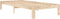 vidaXL - Bedframe - massief - grenenhout - 90x200 - cm