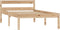 vidaXL - Bedframe - massief - grenenhout - 90x200 - cm
