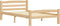 vidaXL - Bedframe - massief - grenenhout - 90x200 - cm