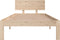 vidaXL - Bedframe - massief - grenenhout - 90x200 - cm