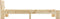 vidaXL - Bedframe - massief - grenenhout - 90x200 - cm