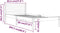vidaXL - Bedframe - massief - grenenhout - 90x200 - cm