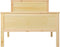 vidaXL - Bedframe - massief - grenenhout - 90x200 - cm