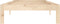vidaXL - Bedframe - massief - grenenhout - 90x200 - cm